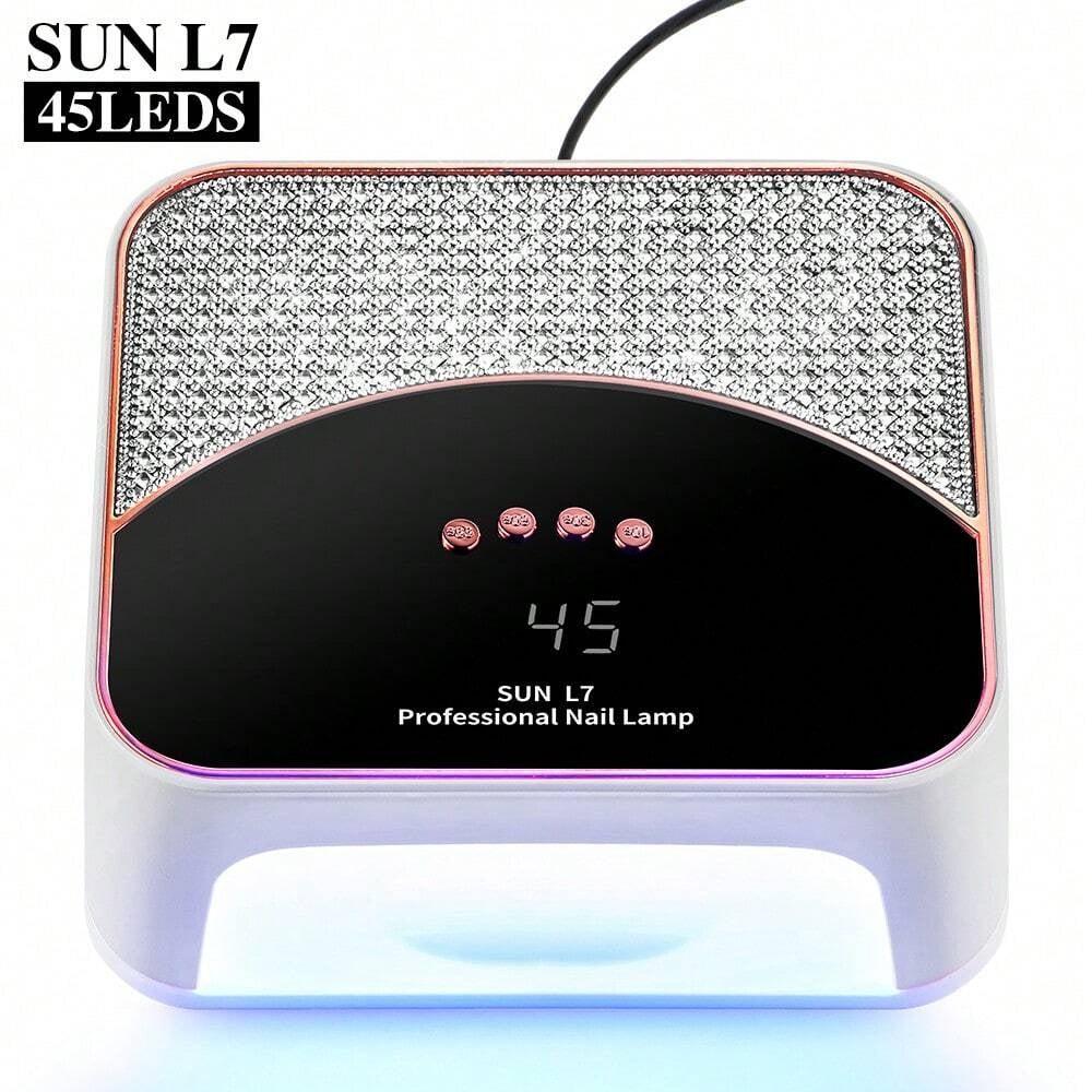 LIMEGIRL Professional Nail LED NailLamp, UV Nail Lamp For Gel Nails, LED Nail Lamp With 4 Timer Modes