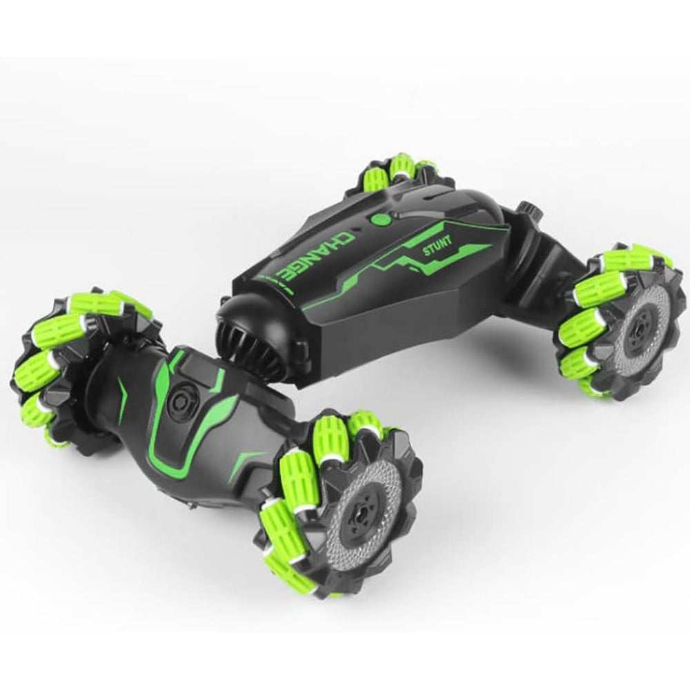 LOOZIX Upgraded Hand Gesture Sensing RC Stunt Car with Lights Music, Spray Fog Gesture RC Car Remote Controll Transformed Car 360° Spins All Terrains Monster Truck for Boys