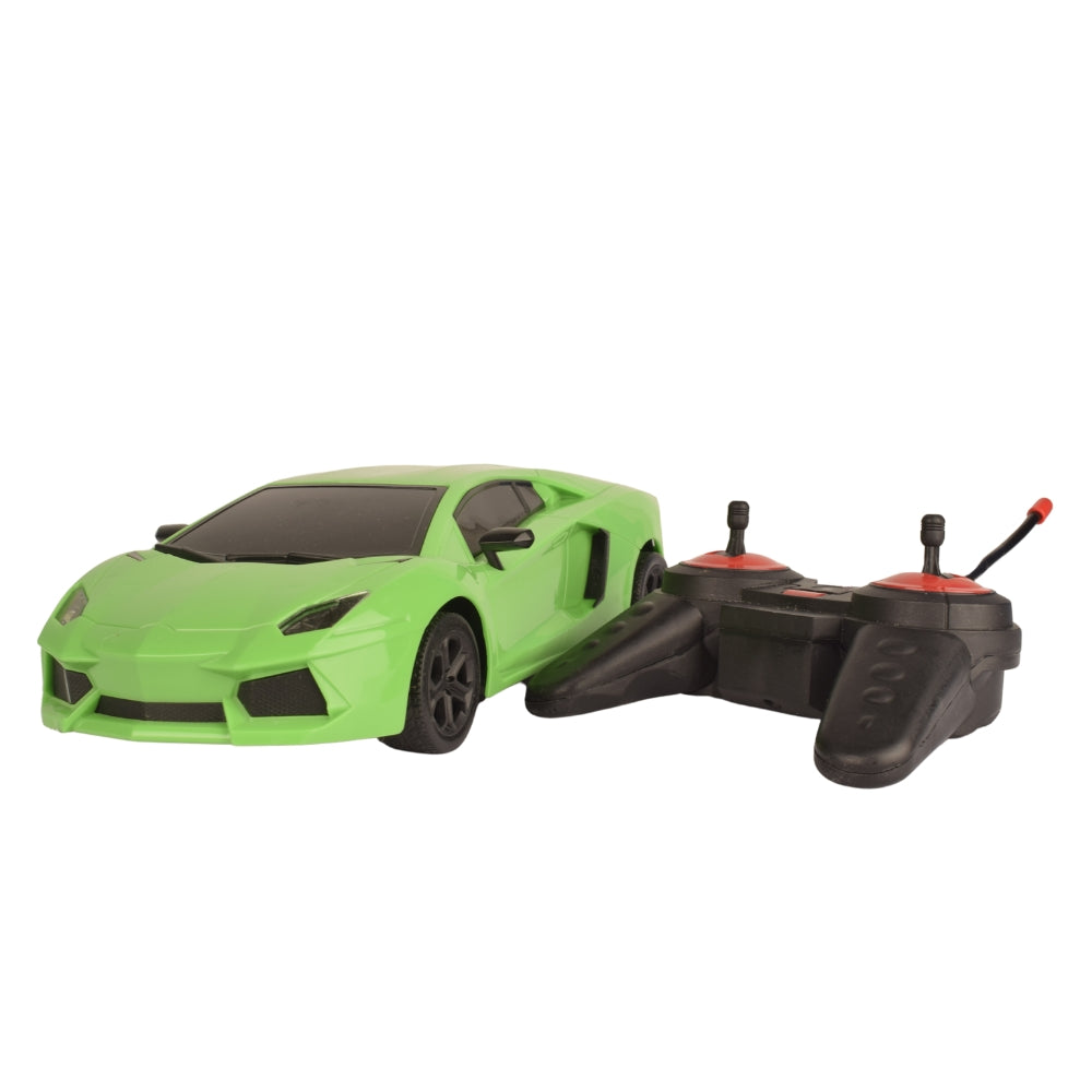 Lamborghini Aventador RC Car, 2.4G Remote Control Electric Sport Racing Toy, Officially Licensed Model Vehicle for Kids, Green