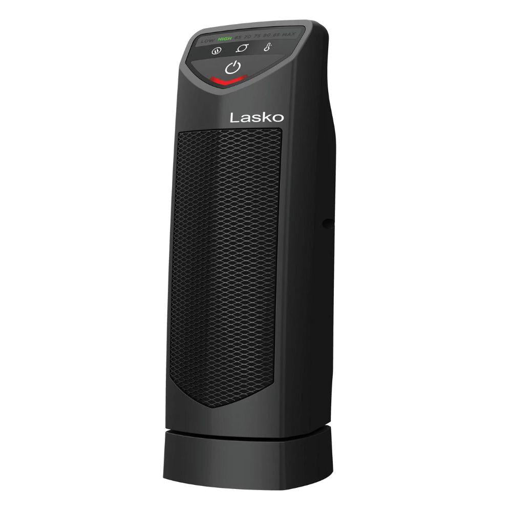 Lasko 1500W 14" Oscillating Ceramic Electric Tower Space Heater