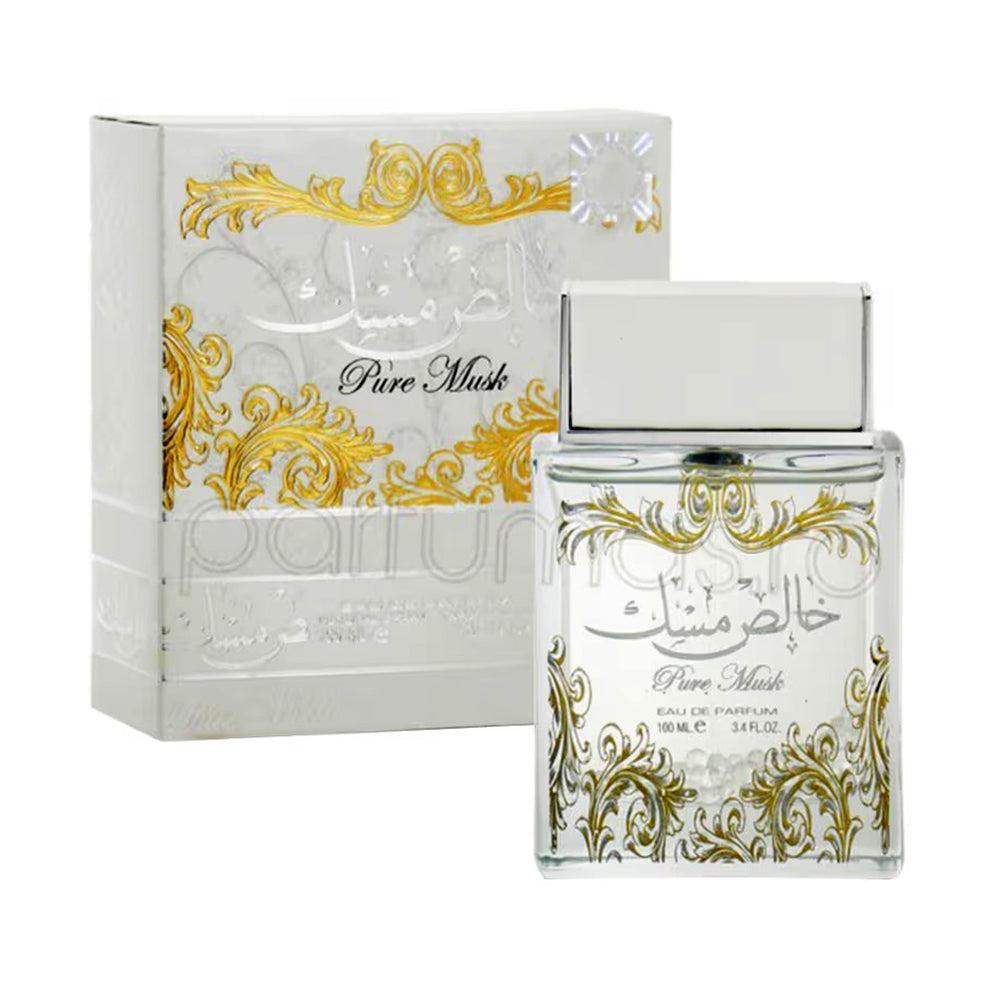Lattafa Pure Musk Khalis Musk Unisex 100ml Eau De Parfum Free Deodrant