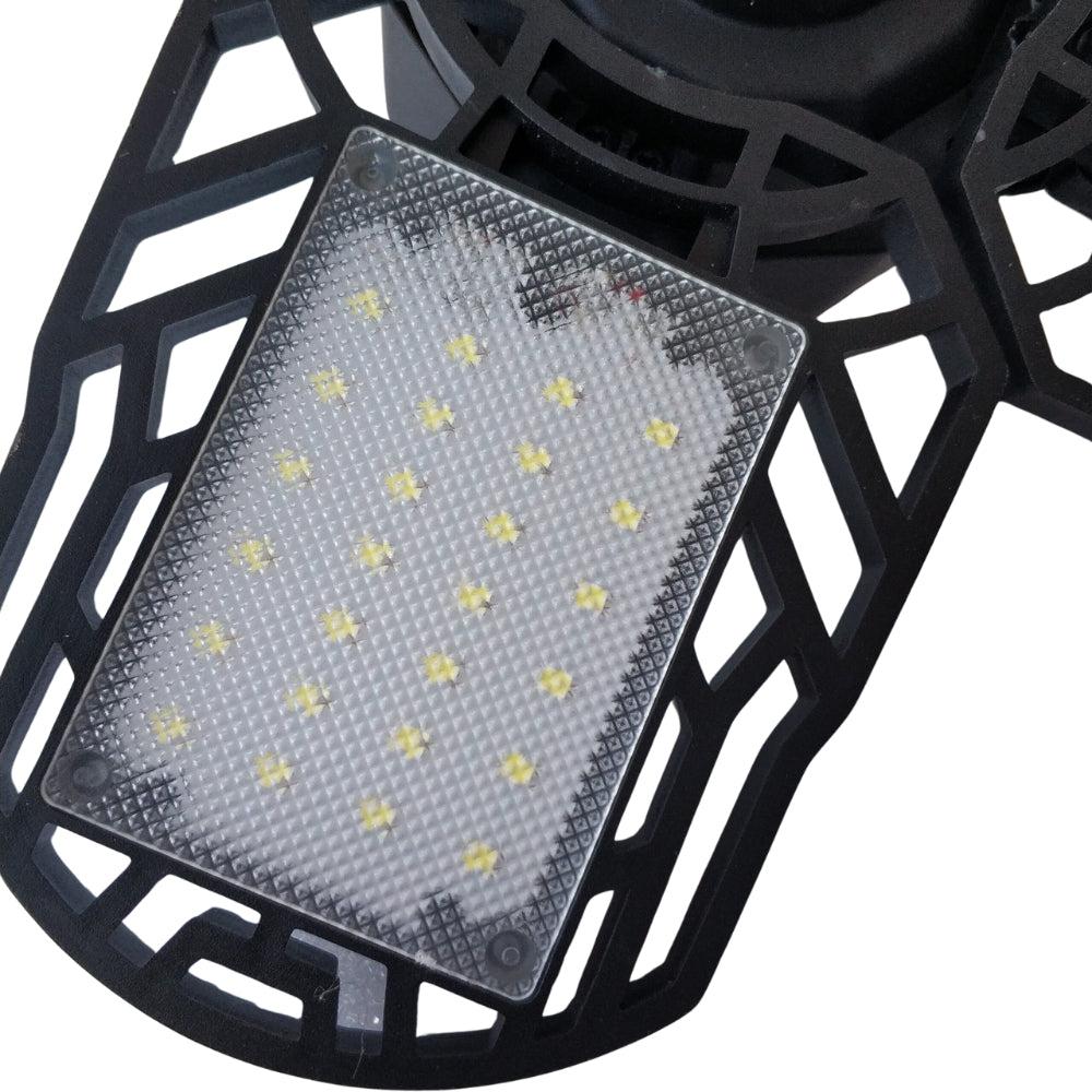 Led Deformable Lamp 4 Eyes Solar Charge