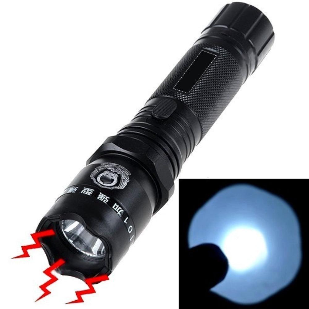 Led Flashlight shaped Self Defense stun gun