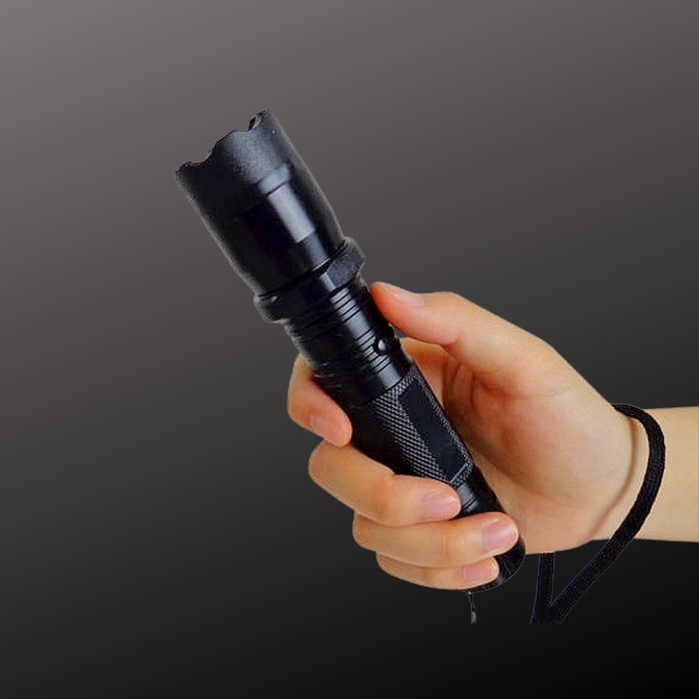 Led Flashlight shaped Self Defense stun gun