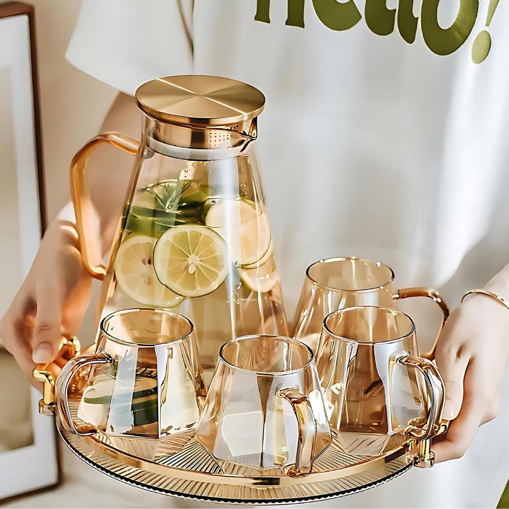 Light Luxury High Boron Water Appliance Gift Box Set 7 Pcs