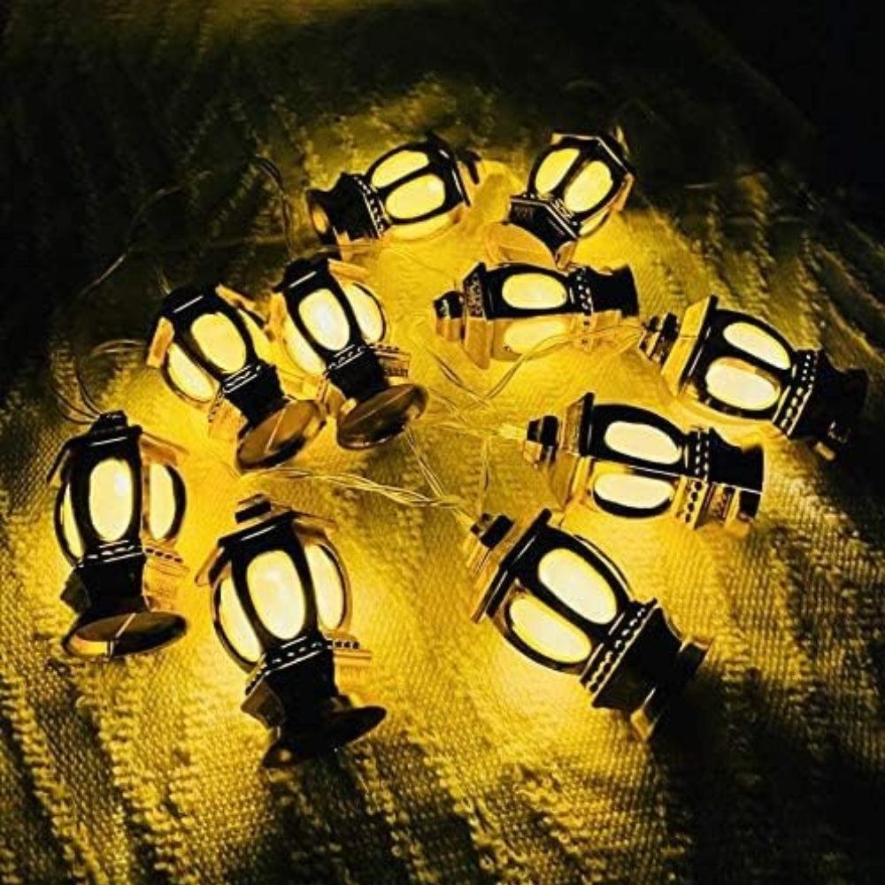 Lighting Wire Ramadan Plastic Lanterns