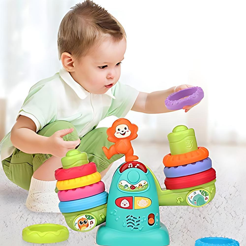 Little Buddy Balance Toy Rainbow Seesaw