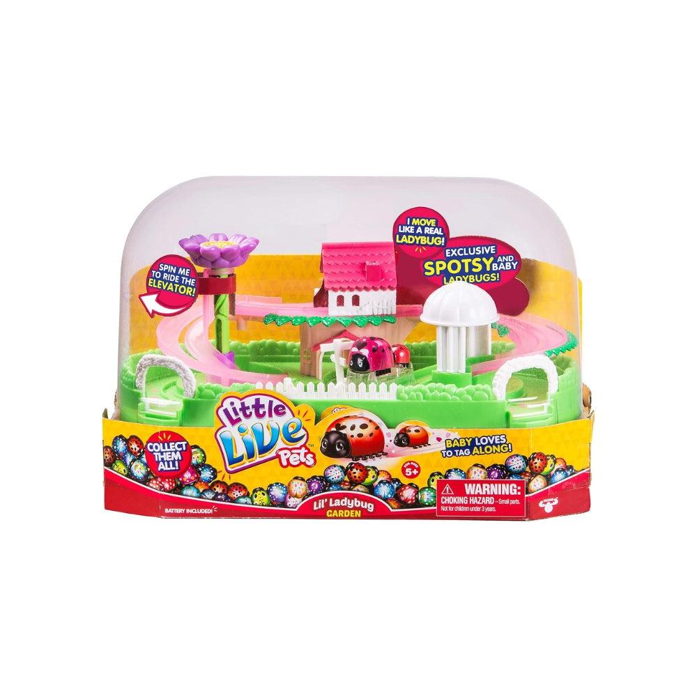 Little Live Pets Lil' Ladybug Garden - Spotsy & Baby