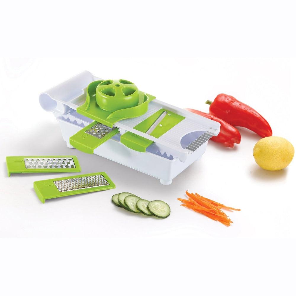 Mainstays Multi-Function Mandolin Slicer Set 11 Pcs Stainless Steel Blades