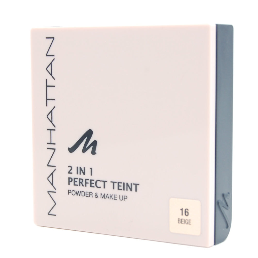Manhattan 2 in 1 Perfect Teint Powder - Beige 16