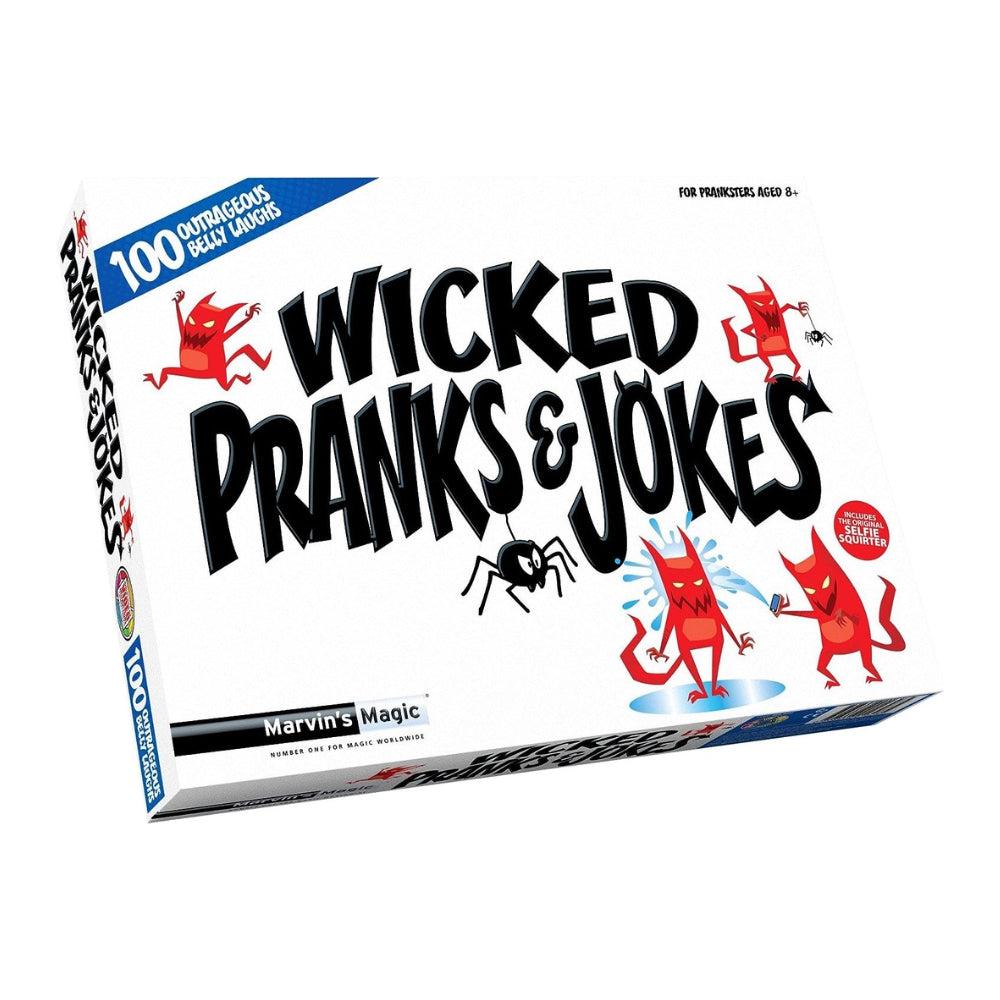 Marvin's Magic - Wicked Pranks & Jokes | Spectacular Assorted Collection Of Fun Pranks For Kids | Includes Original Selfie Phone Squirter + More | Suitable For 8 Year Olds