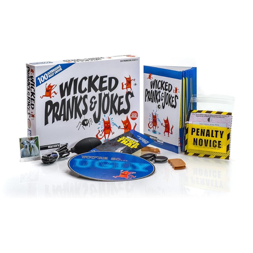 Marvin's Magic - Wicked Pranks & Jokes | Spectacular Assorted Collection Of Fun Pranks For Kids | Includes Original Selfie Phone Squirter + More | Suitable For 8 Year Olds