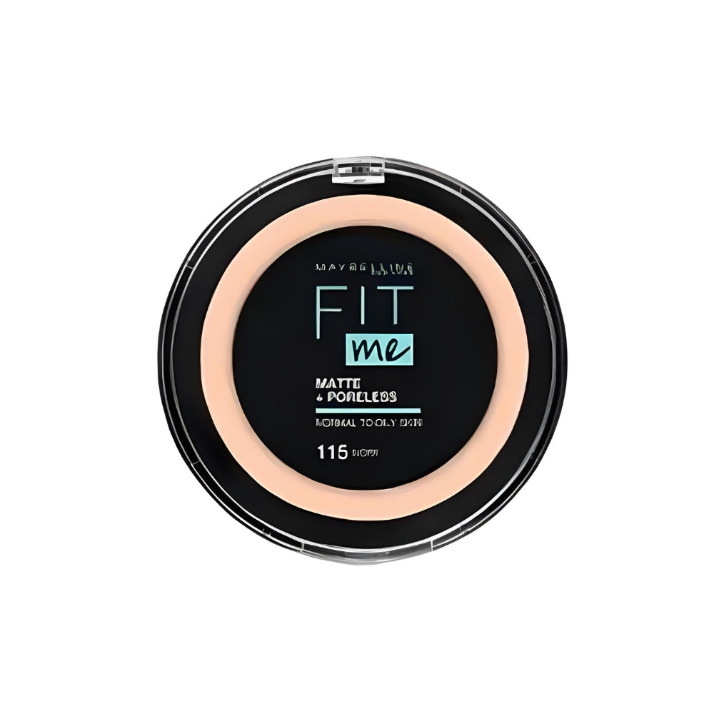 Maybelline Fit Me Matte And Poreless Compact Face Powder - 115, Ivory