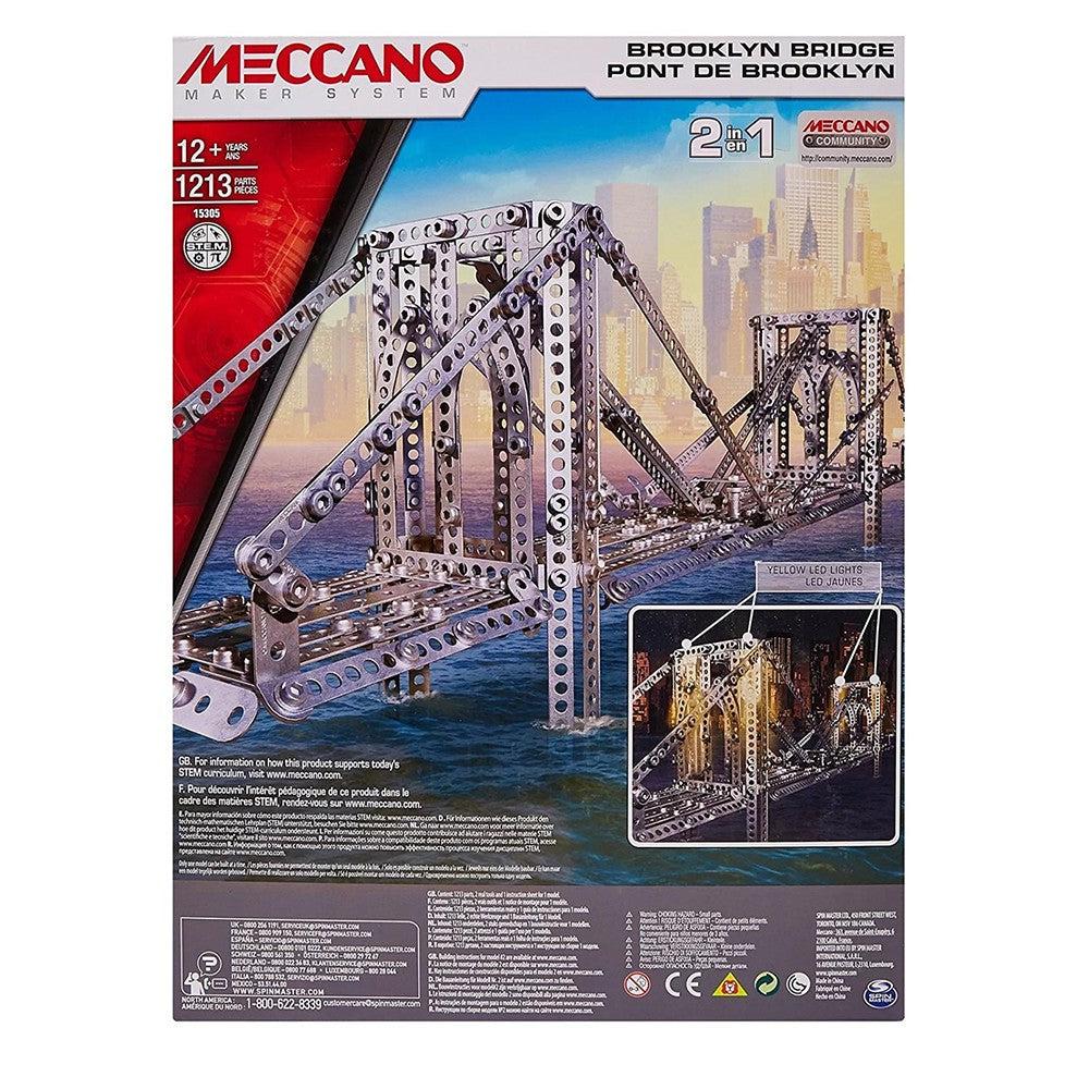 Meccano Maker System - Eiffel Tower & Brooklyn Bridge