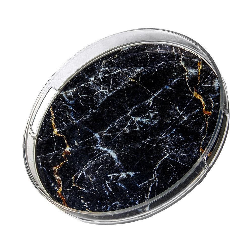 Meysa Plastik Camli Lux Tepsi Tray