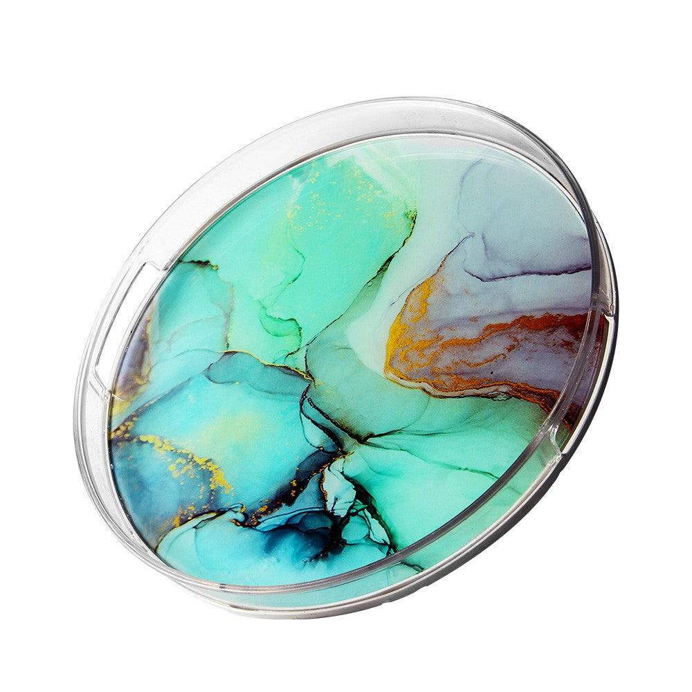 Meysa Plastik Camli Lux Tepsi Tray