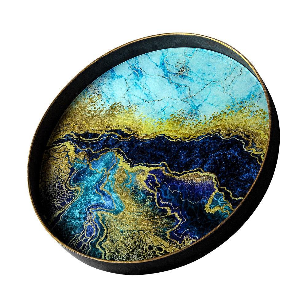 Meysa Plastik Camli Lux Tepsi Tray