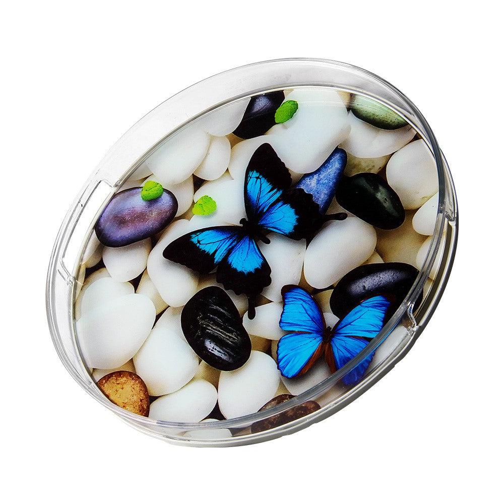 Meysa Plastik Camli Lux Tepsi Tray