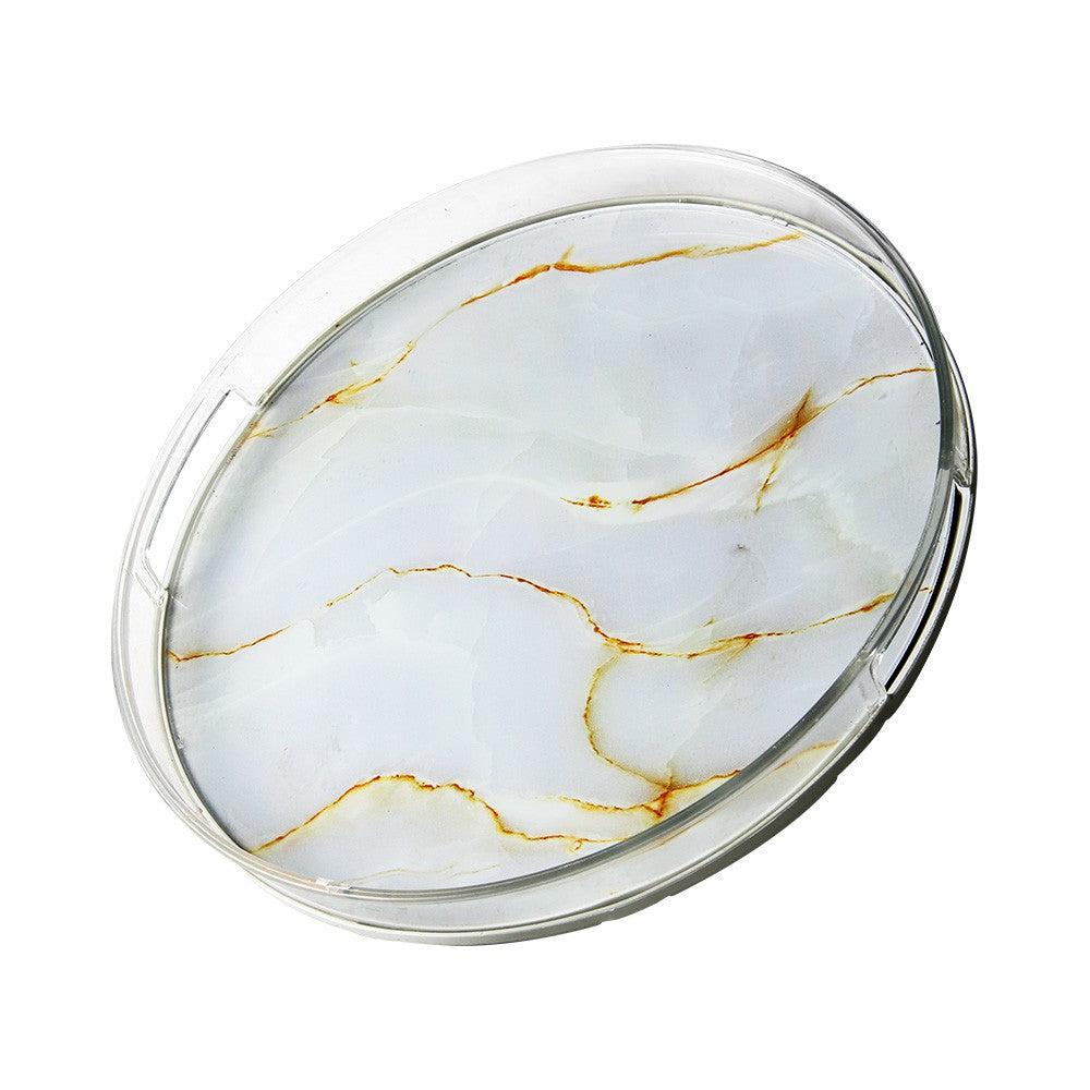 Meysa Plastik Camli Lux Tepsi Tray