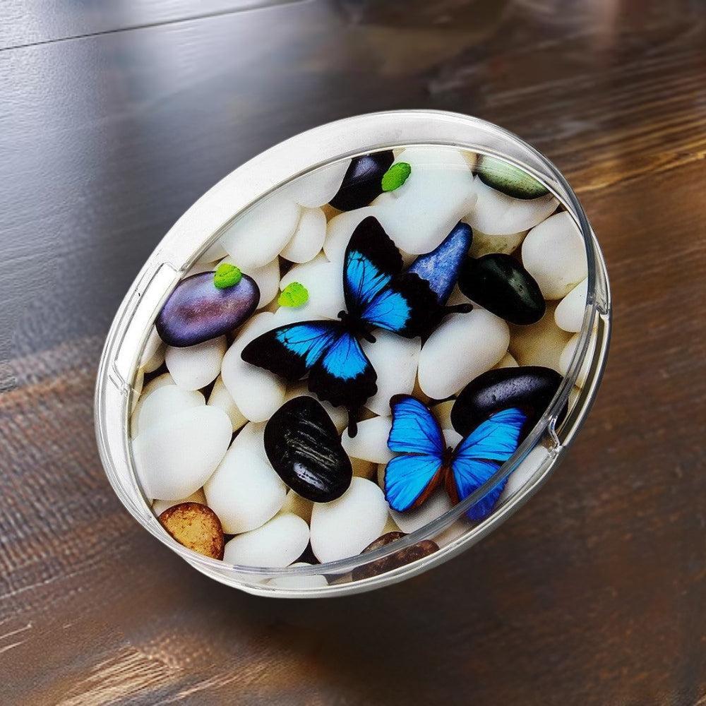 Meysa Plastik Camli Lux Tepsi Tray