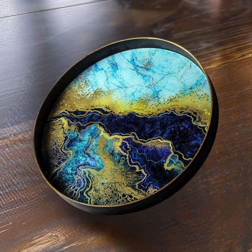 Meysa Plastik Camli Lux Tepsi Tray