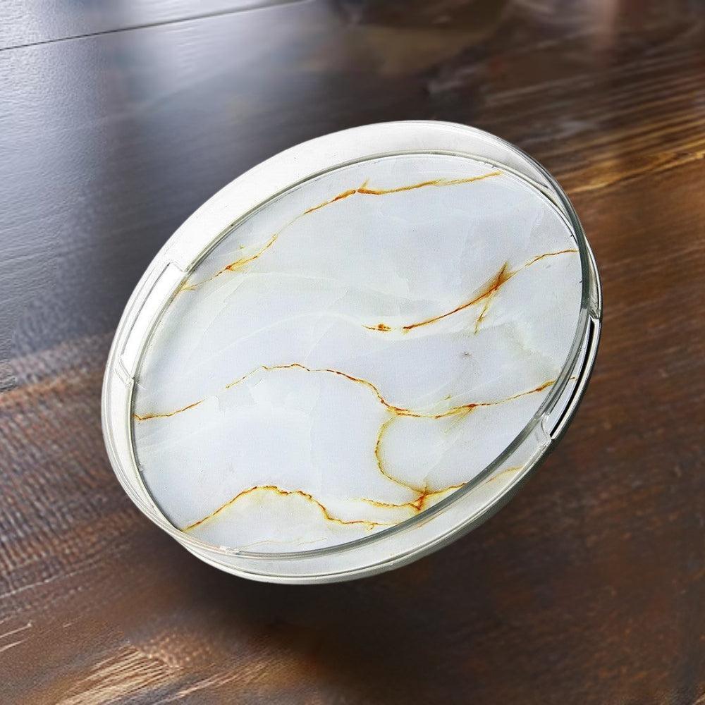 Meysa Plastik Camli Lux Tepsi Tray