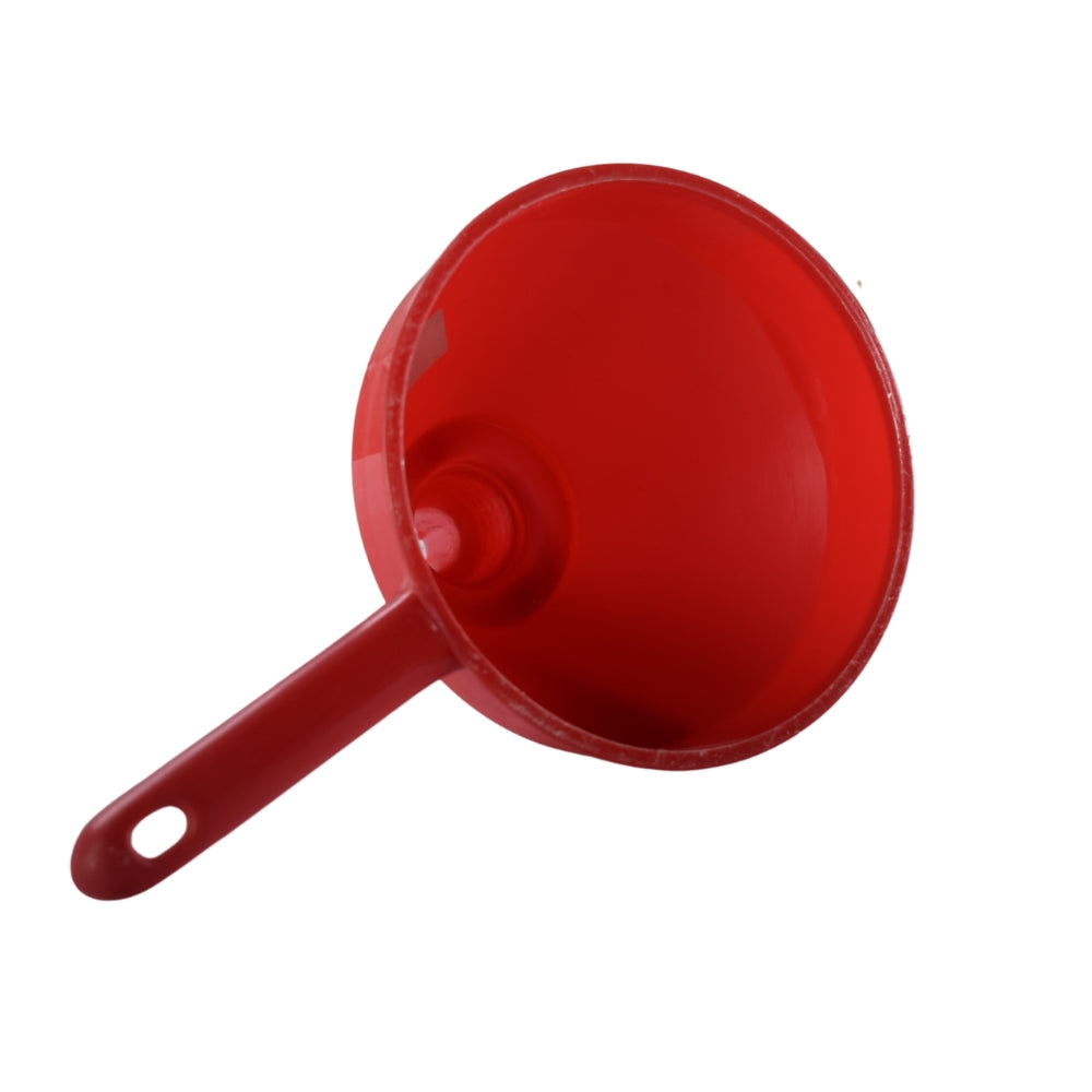 Midium Funnel King Red Polyethylene Funnel