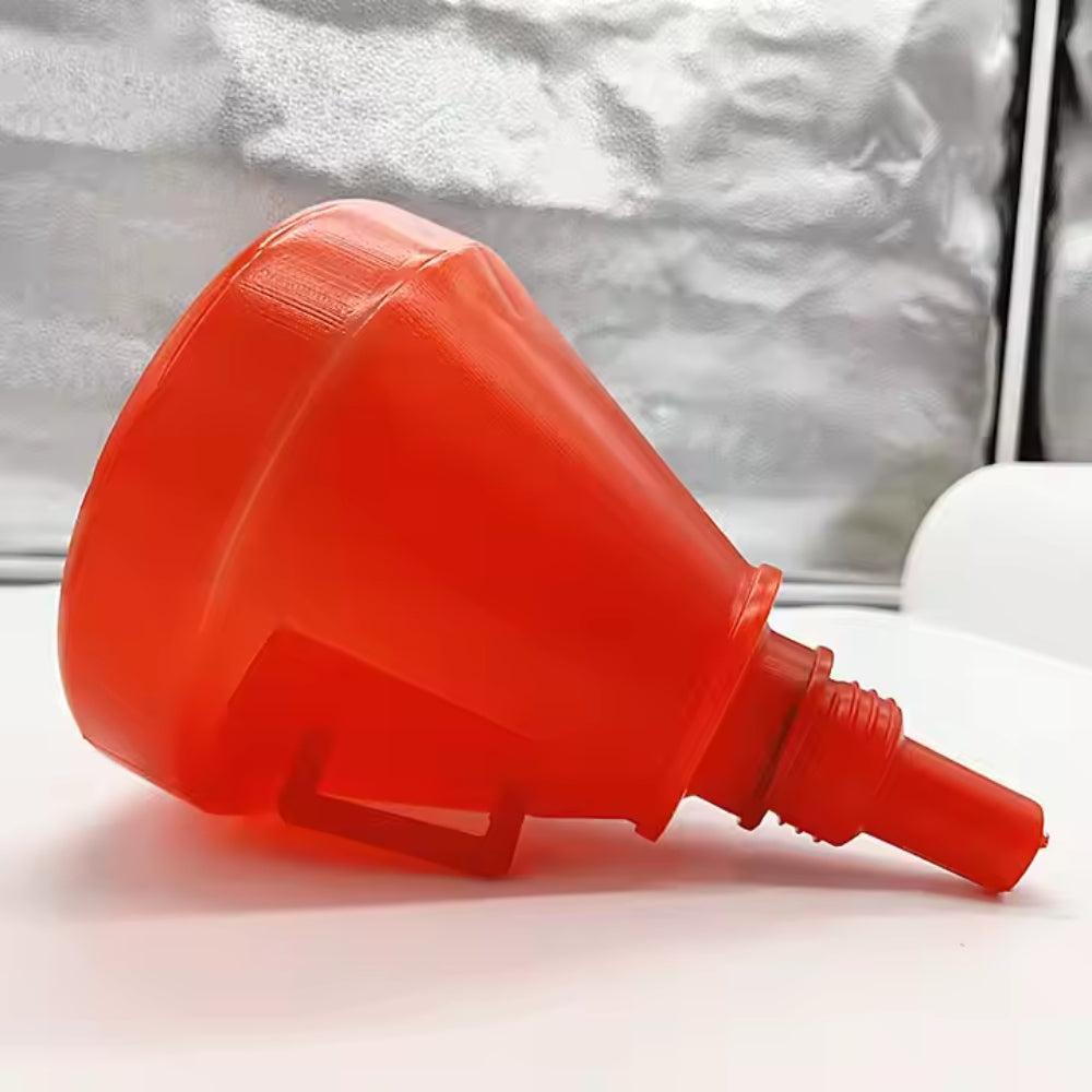 Midium Funnel King Red Polyethylene Funnel