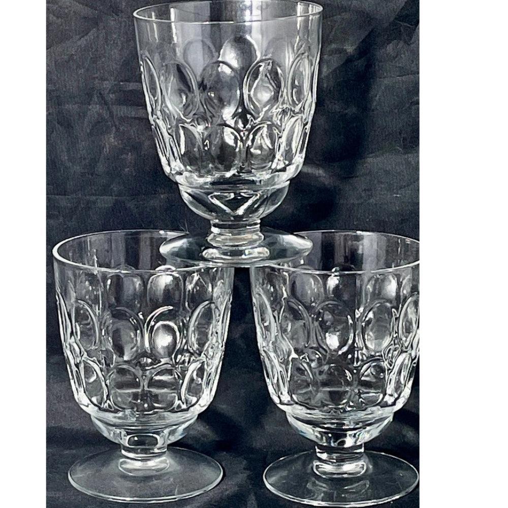 Milano 3 Pcs Glass Cup