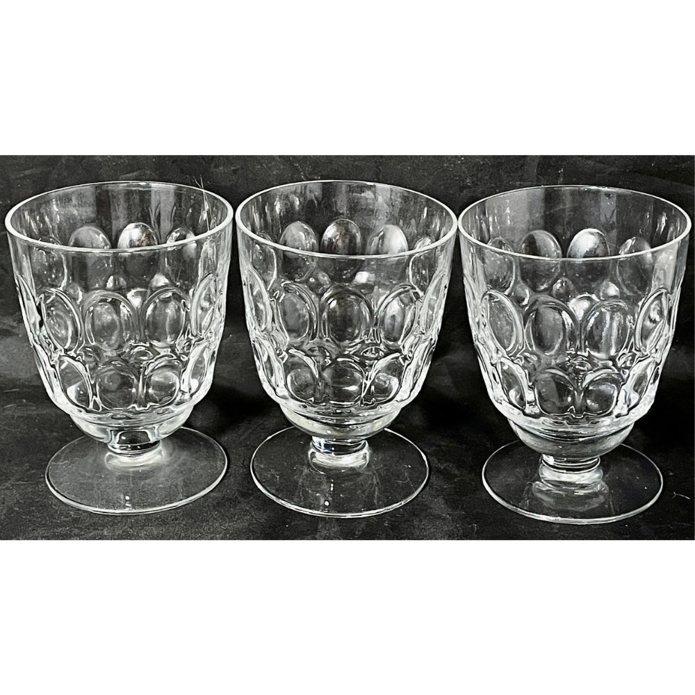 Milano 3 Pcs Glass Cup