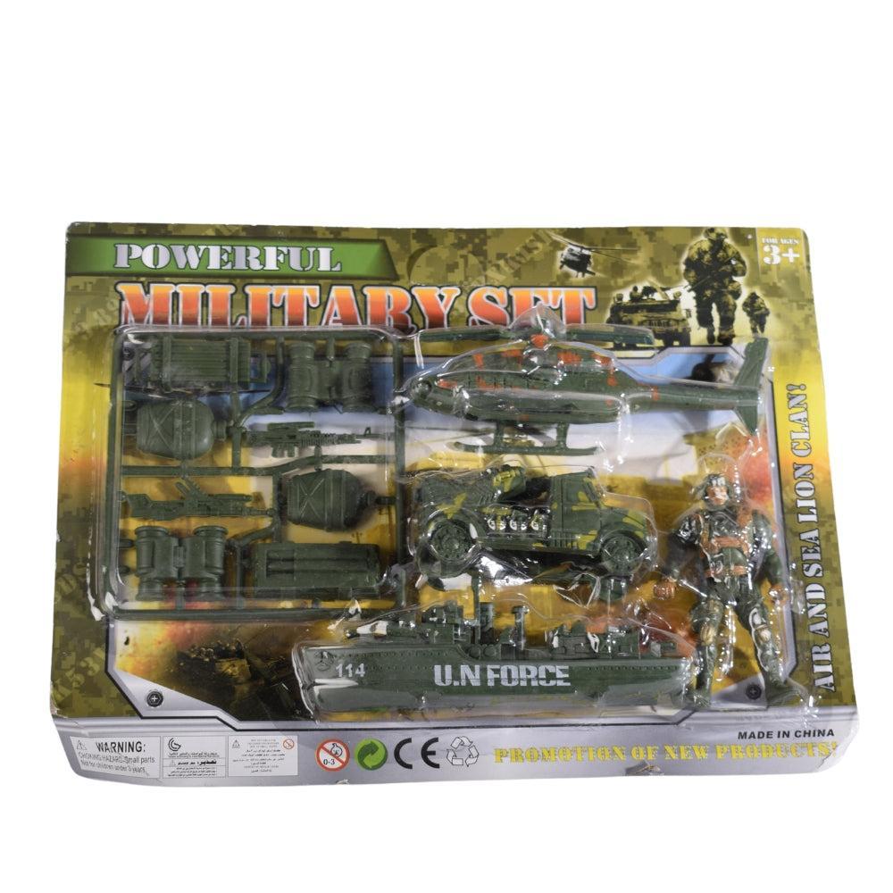 Military tank truck model