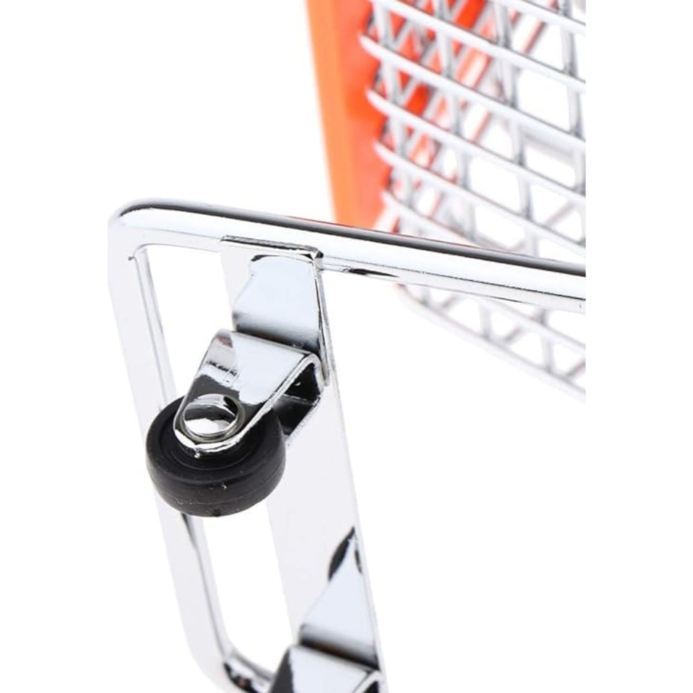 Mini Shopping Cart Miniature Supermarket Handcart Shopping Utility Cart Storage Toy For Kids