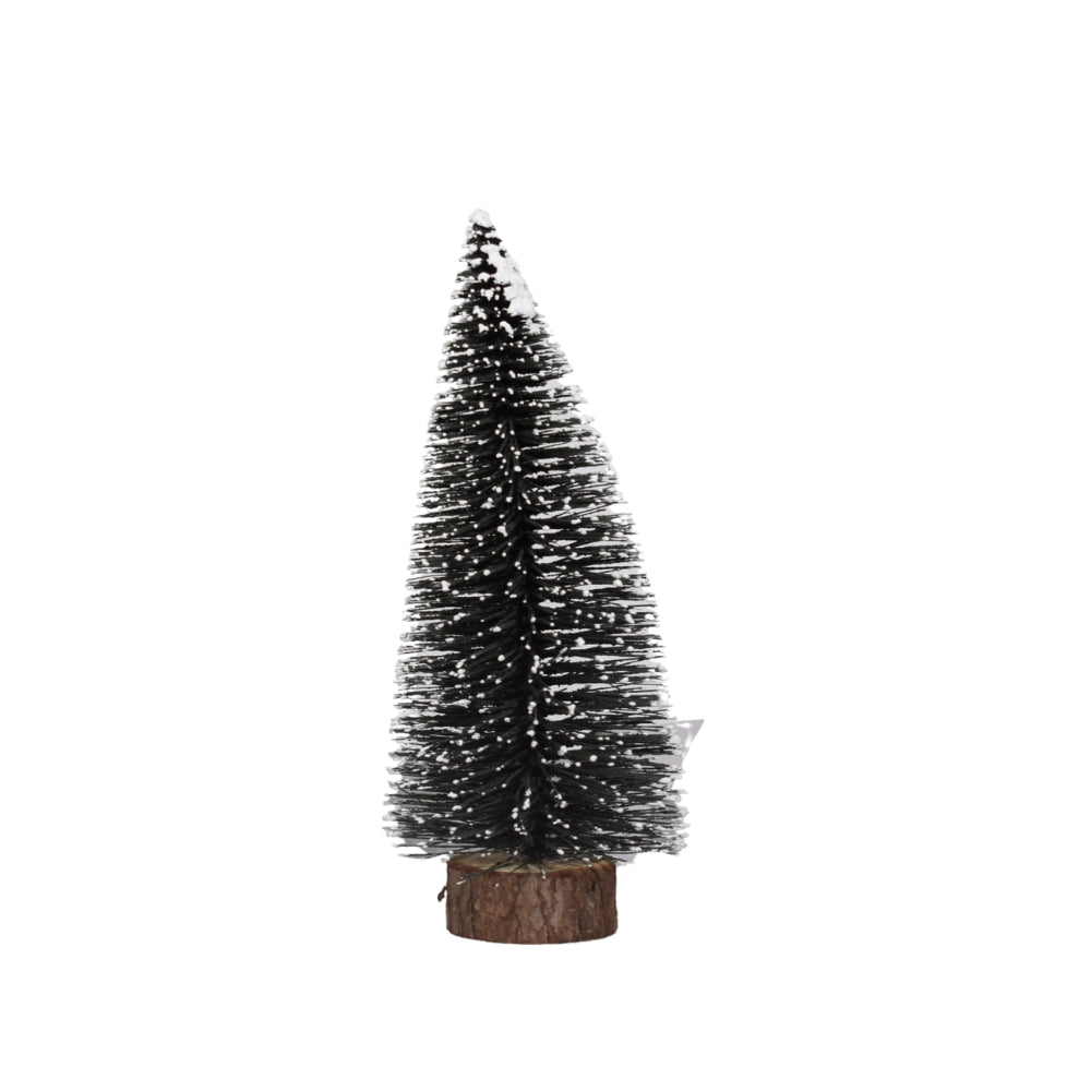 Mini Snowy Christmas Tree Decoration 20cm