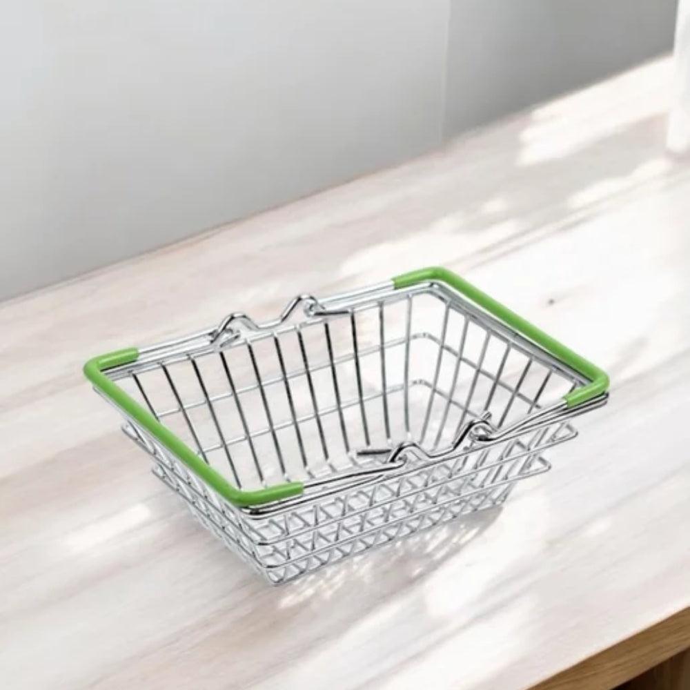 Mini Toy Storage Basket Blue