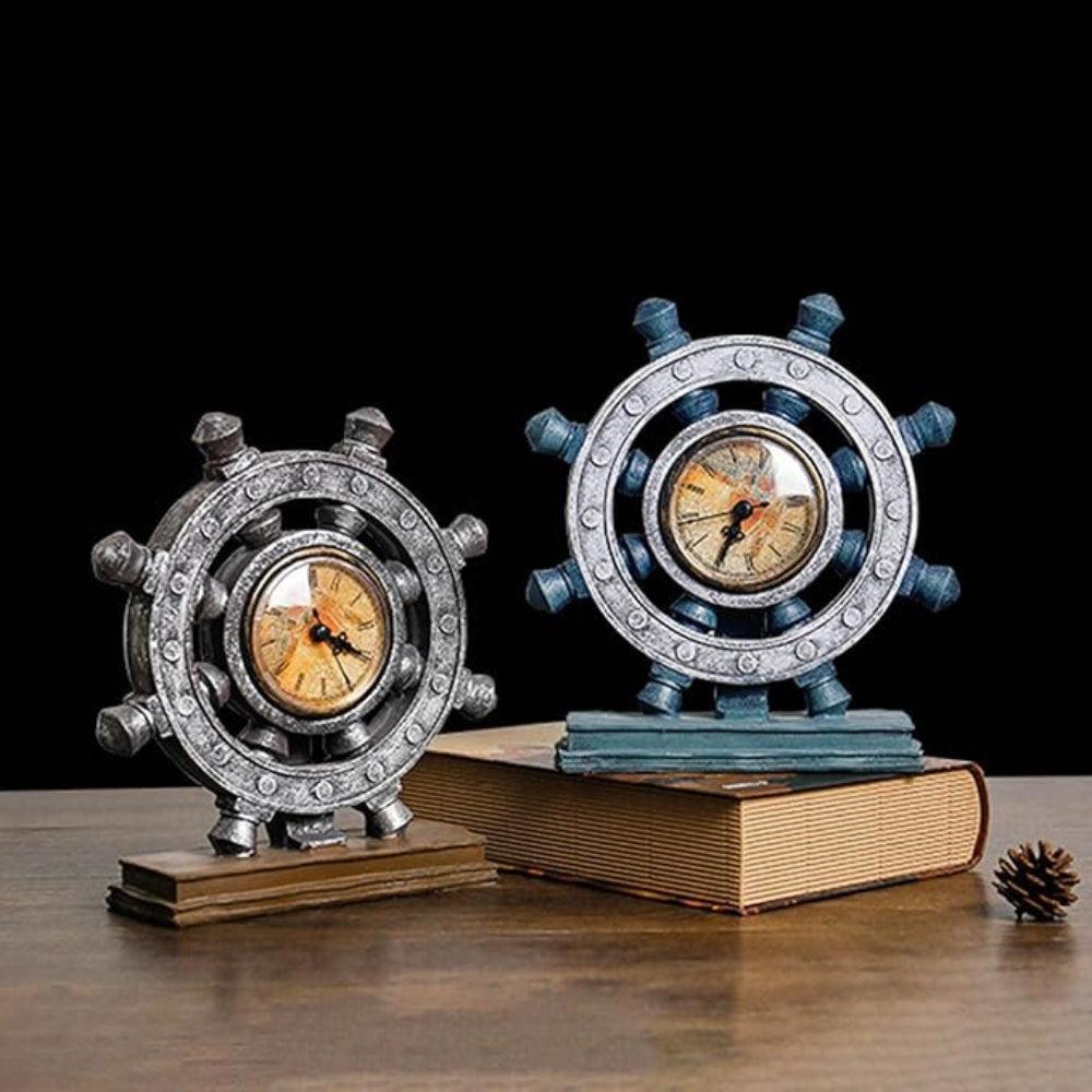 Modern Desine (1 Piece Decorative Table Clock, Nordic Decoration, Bedroom Decoration Table Clock, Wooden Clock Ornaments, A