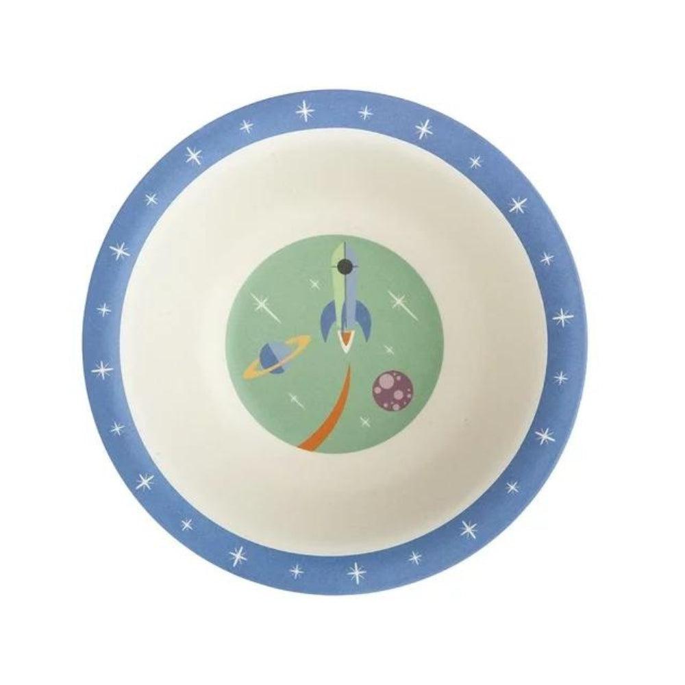 Monbebe 4-Piece Kids Bamboo Mealtime Set