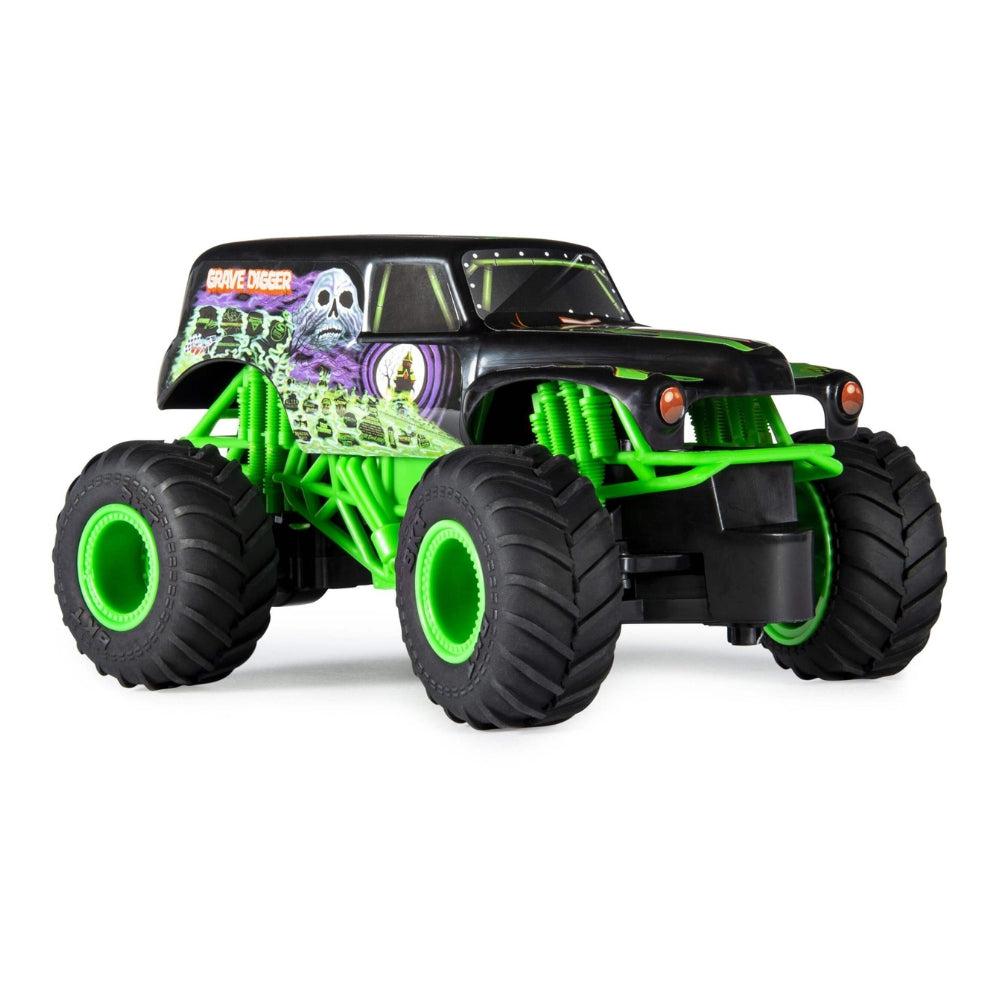 Monster Jam 1:24 Scale Remote Controlled Truck Vehicle Toy, Assorted, Ages 4+
