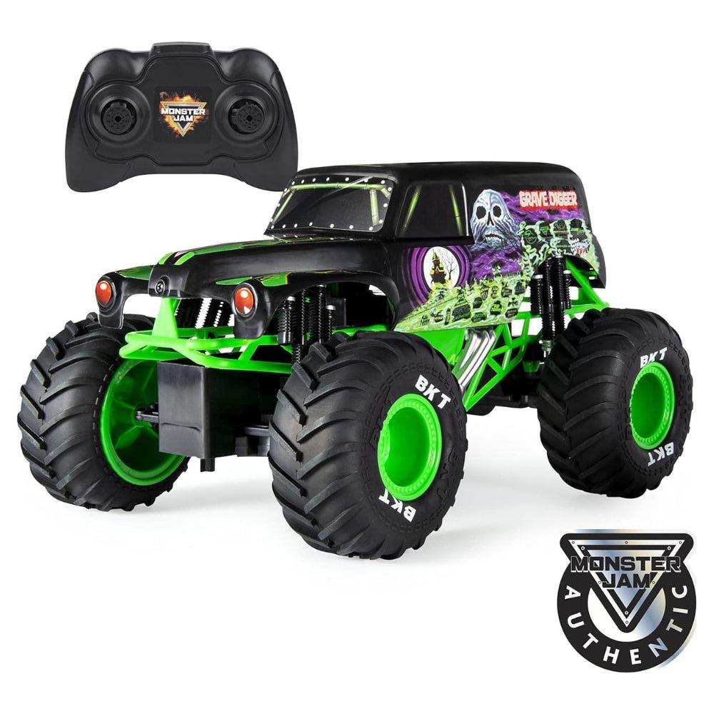 Monster Jam Official Grave Digger Remote Control Truck 1:15 Scale, 2.4GHz