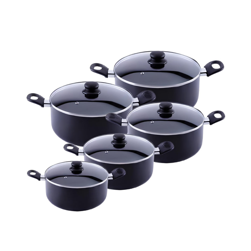 Monstick Cookware Sets 10 Pcs