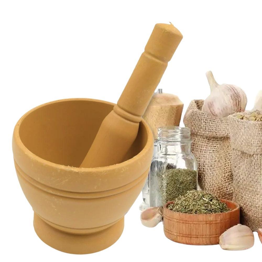Mortar And Pestle Set For Spices, Okhli Masher, Khalbatta, Kharal, Mixer
