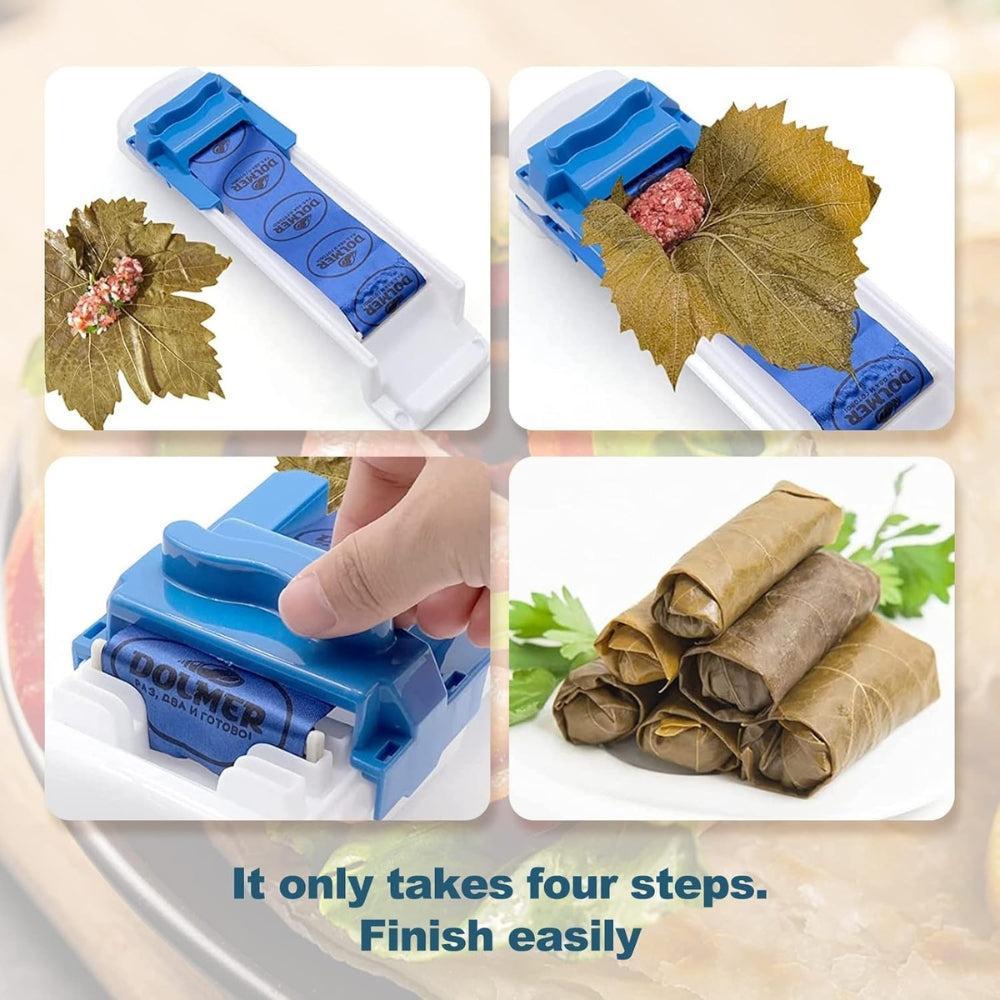 Morza Vegetable Meat Rolling Tool Magic Roller Stuffed Grape Cabbage Leaves Rolling Machine