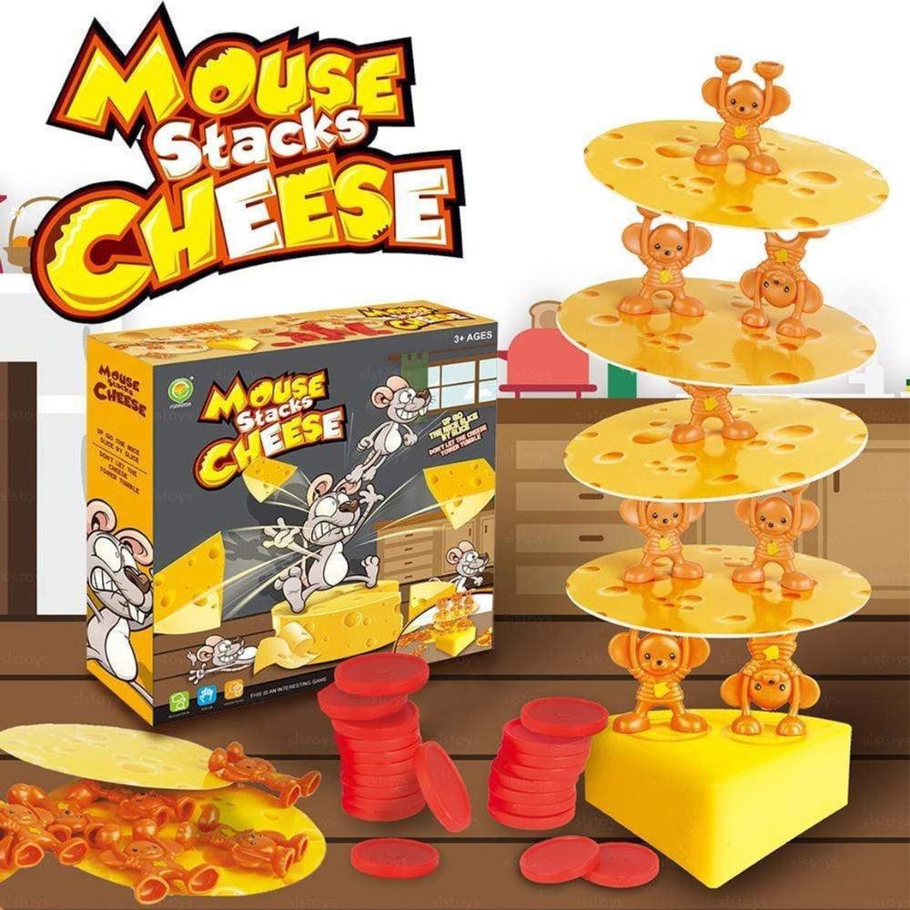 Mouse Stack Cheese Game