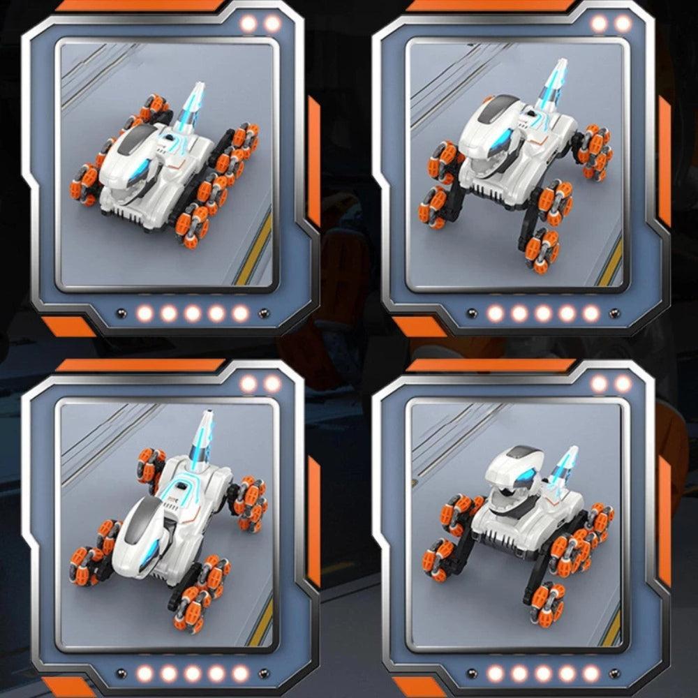 Muiltfunctional Rc Animal Toys Kids Electric Simulation Six Wheels Spray Dinosaur Robot Toys Remote Control Cool Gifts for Boys