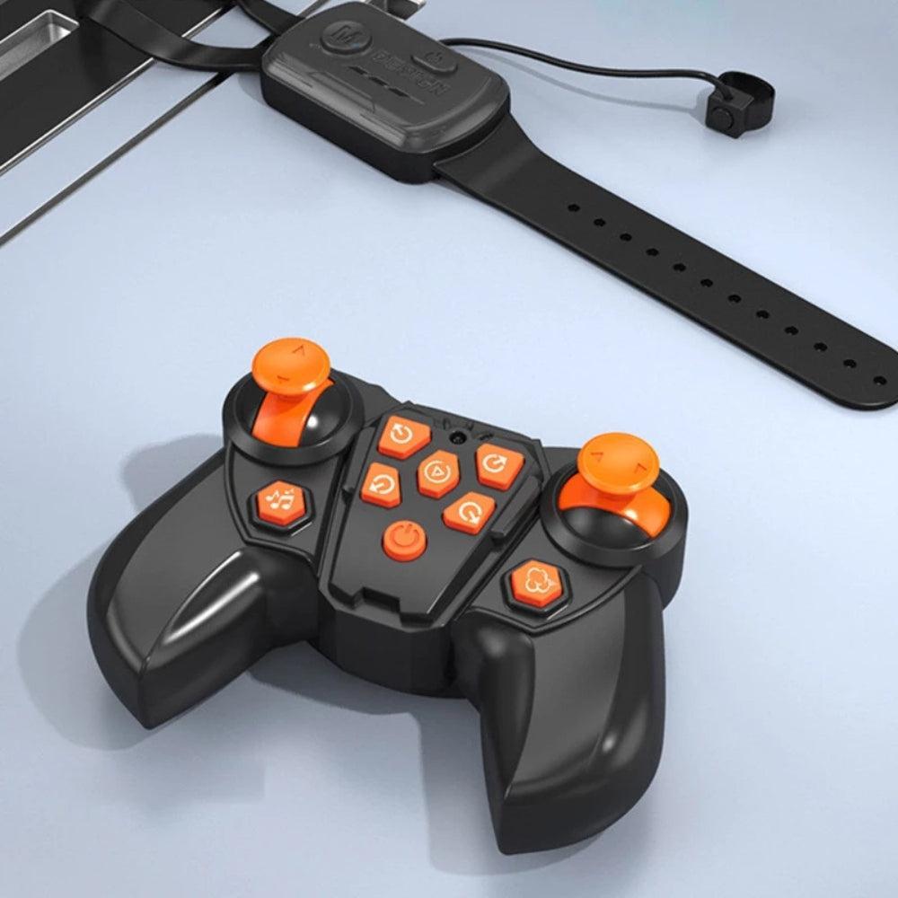 Muiltfunctional Rc Animal Toys Kids Electric Simulation Six Wheels Spray Dinosaur Robot Toys Remote Control Cool Gifts for Boys