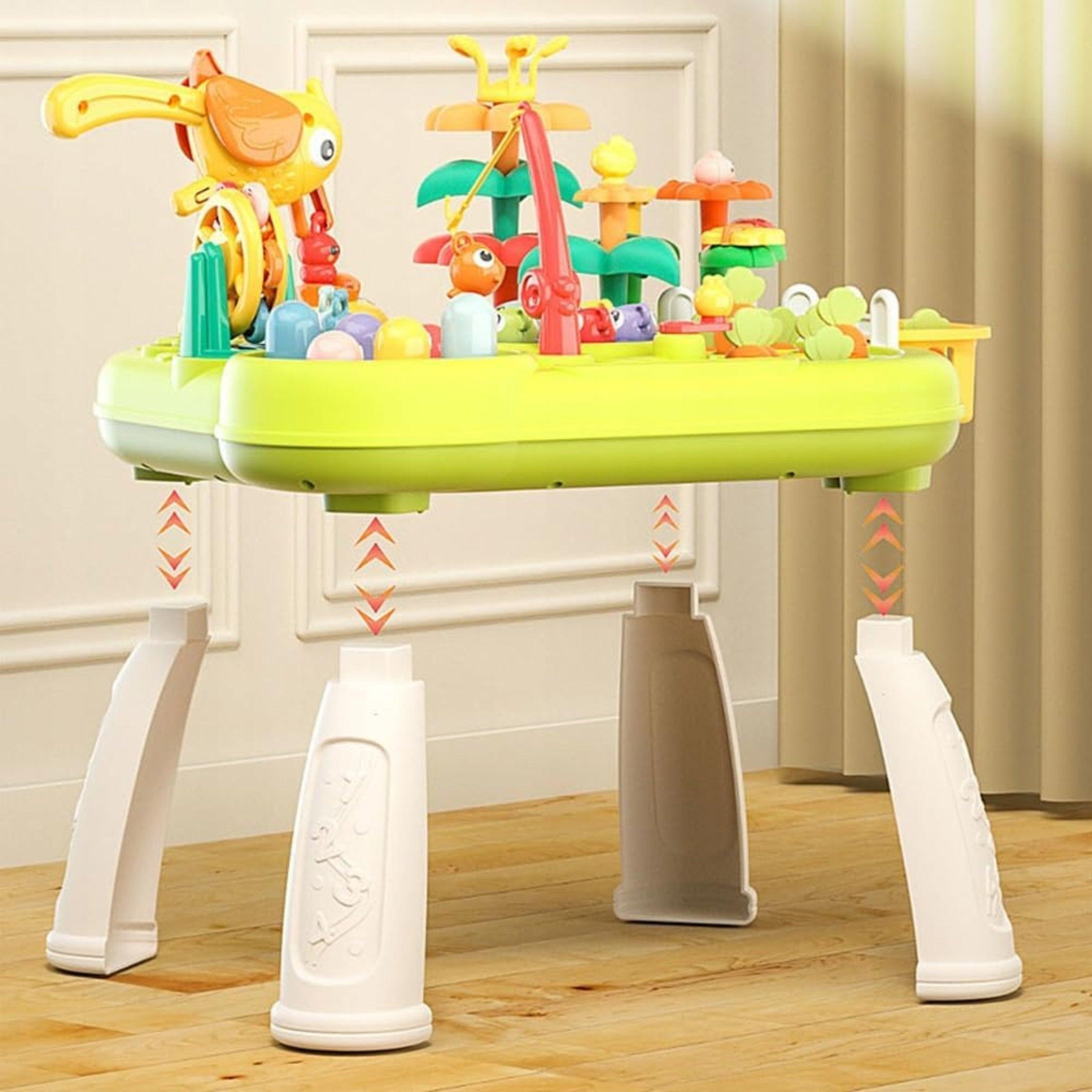 Multi-Function Interactive Play Table with Sound Effects Activity Table Activity Table