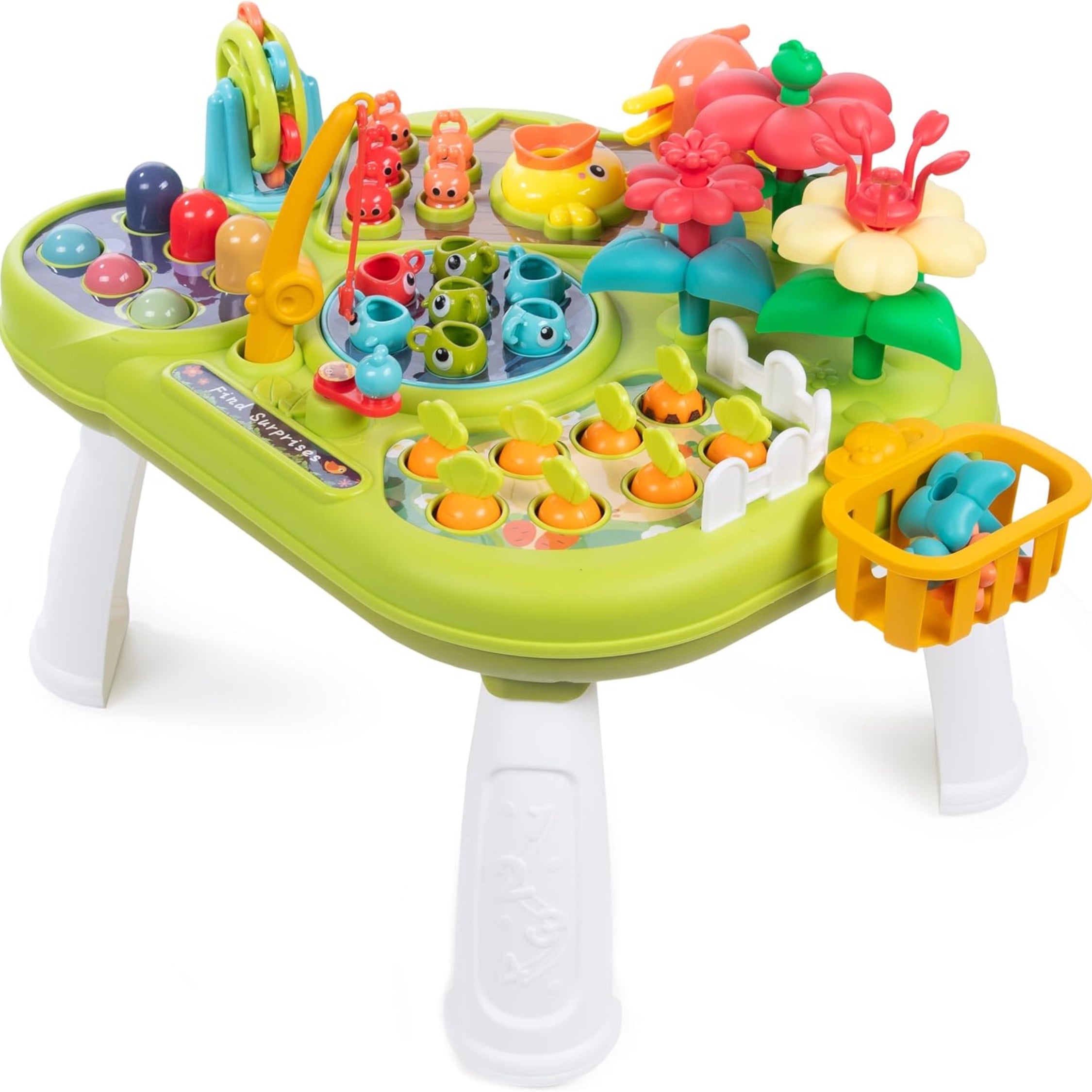 Multi-Function Interactive Play Table with Sound Effects Activity Table Activity Table