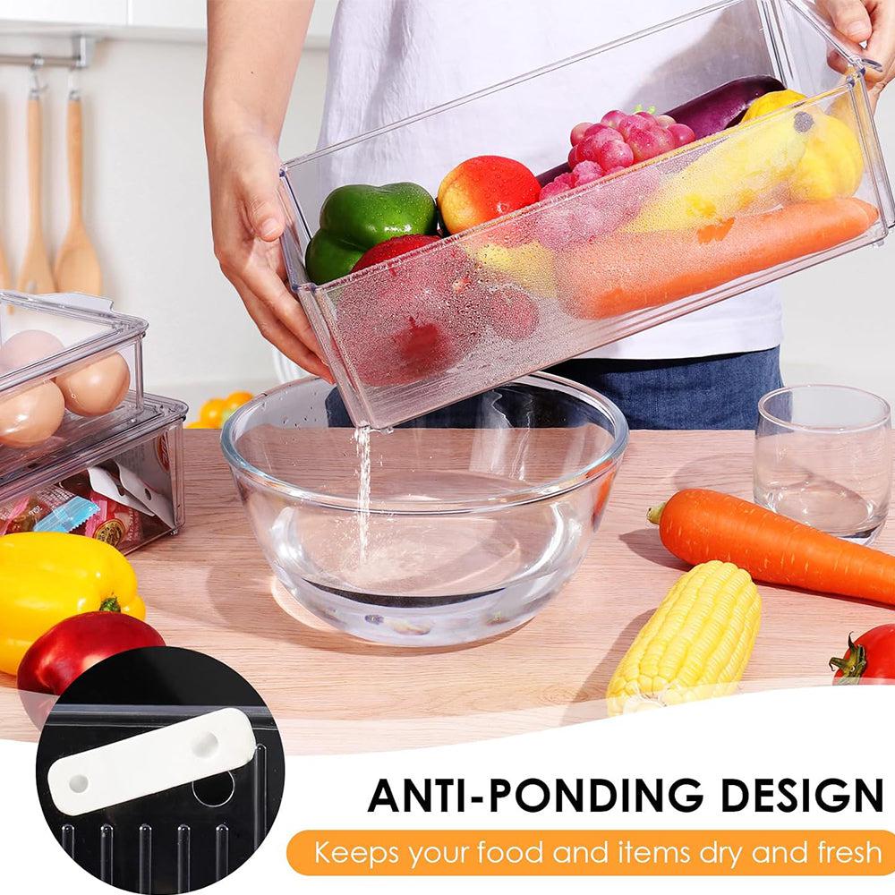 Multifunctional Storage Box With Drainer