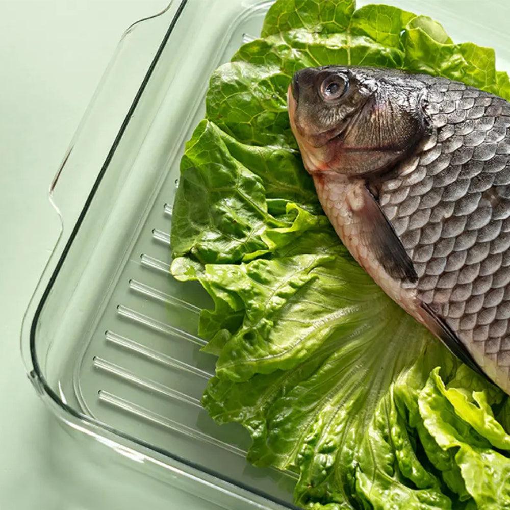 Multifunctional Storage Box With Drainer