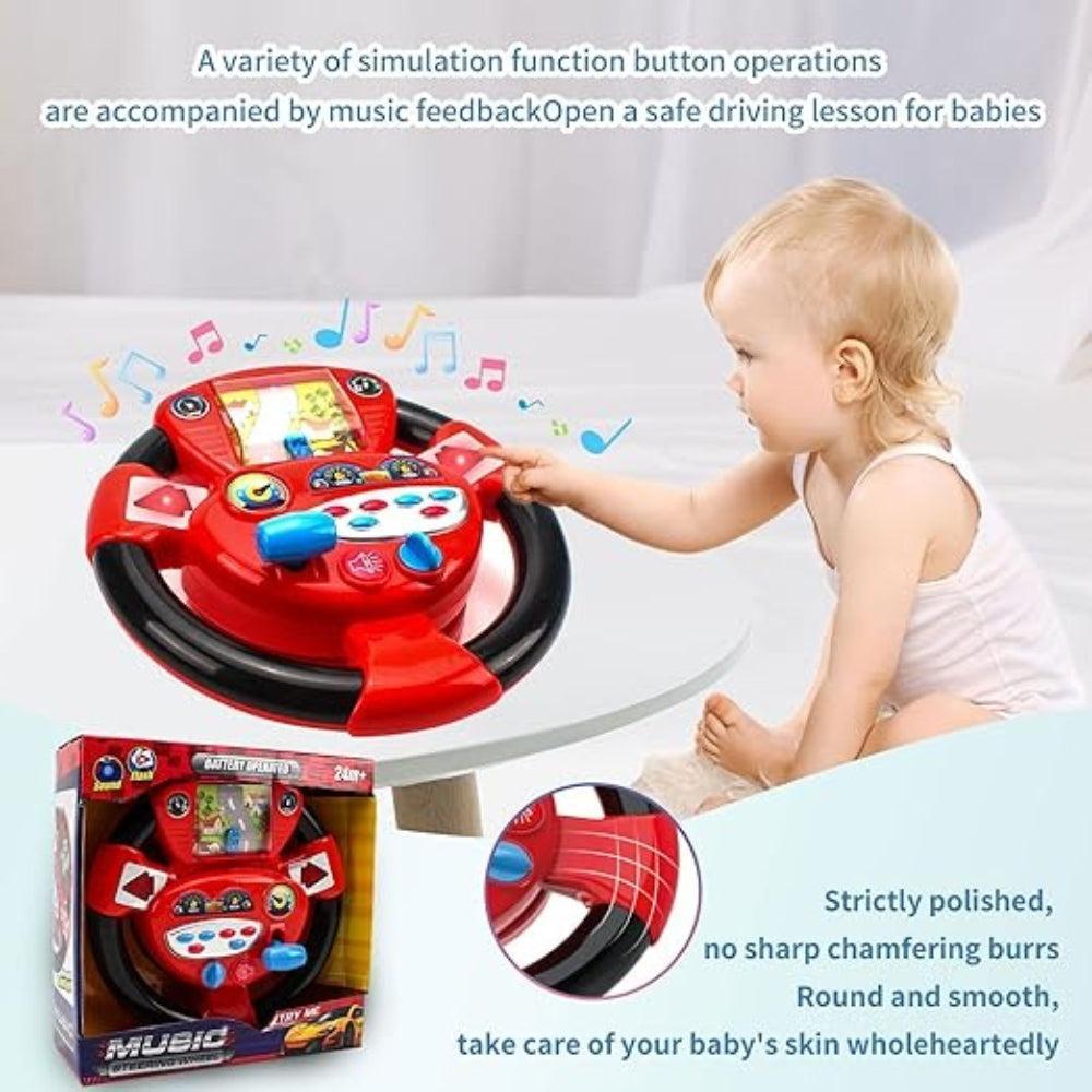 Music Driving Wheel Toy