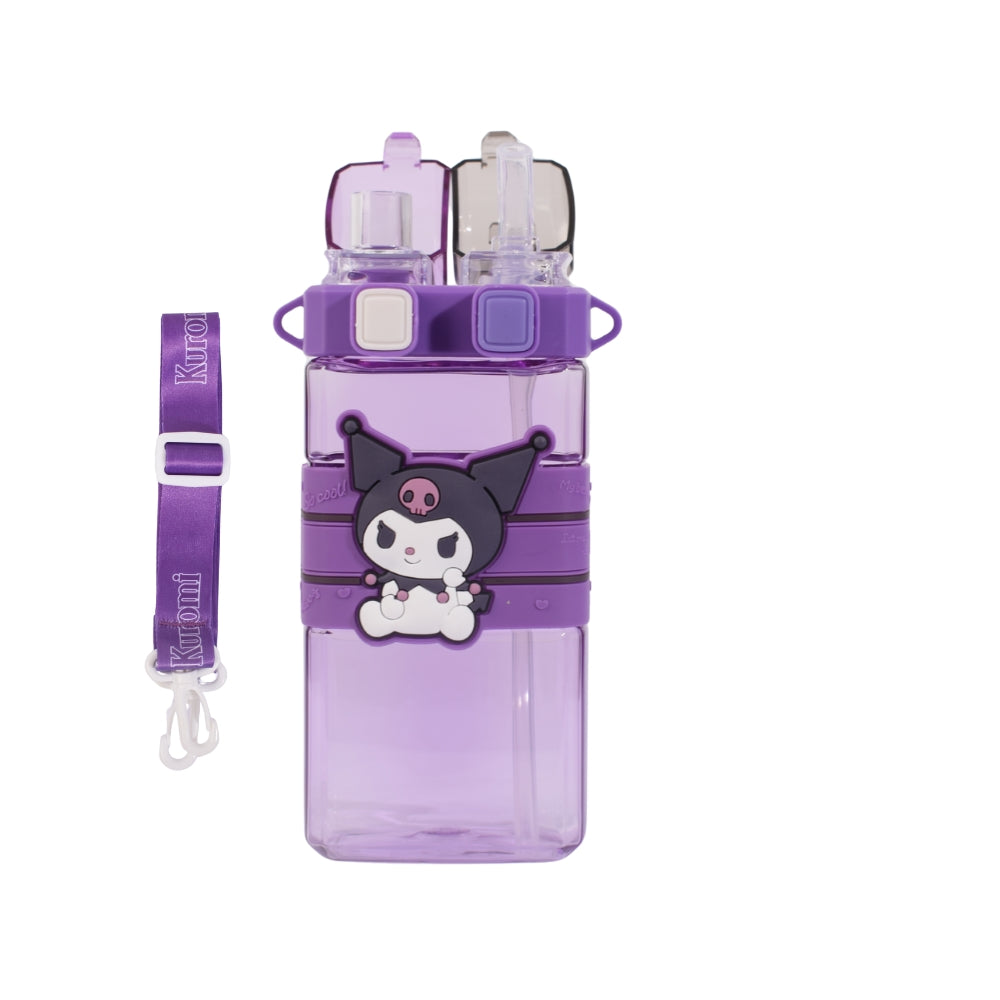 My Melody Purple Dual-Compartment Water Bottle